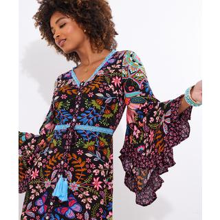 Joe Browns  Robe Maxi Imprimé Bordure Papillon 