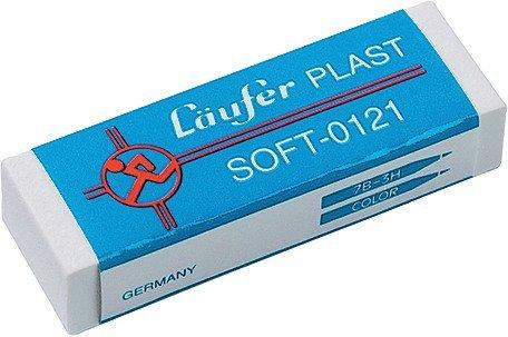 Läufer LÄUFER Radierer Plast Soft 1210 65x21x12mm  