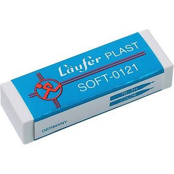 LÄUFER Radierer Plast Soft 1210 65x21x12mm