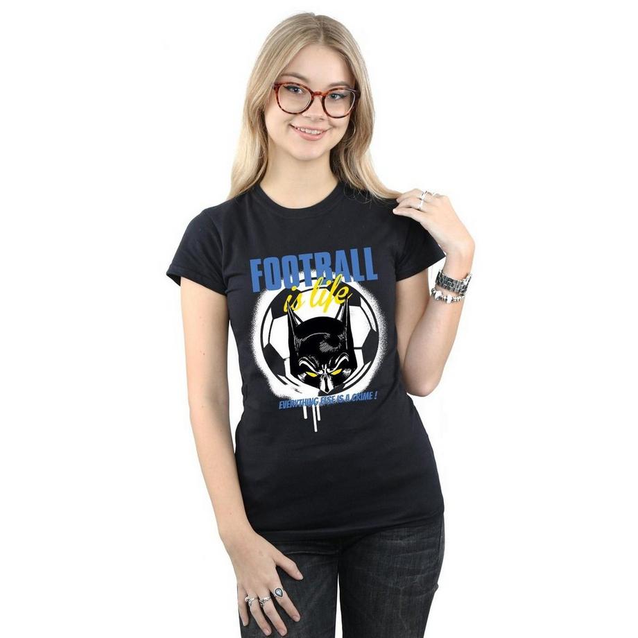 DC COMICS Football Is Life Batman T-Shirt  