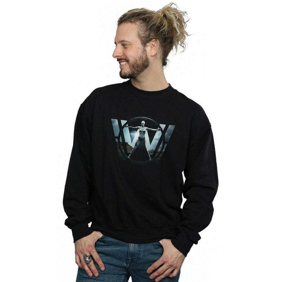 Westworld Logo Rundhals-Sweatshirt  