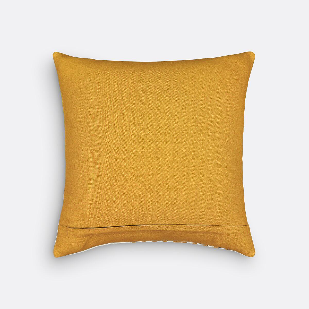 La Redoute Intérieurs Bestickter Kissenbezug Wavy  