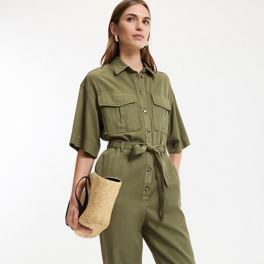 La Redoute Collections Kurzarm Jumpsuit  
