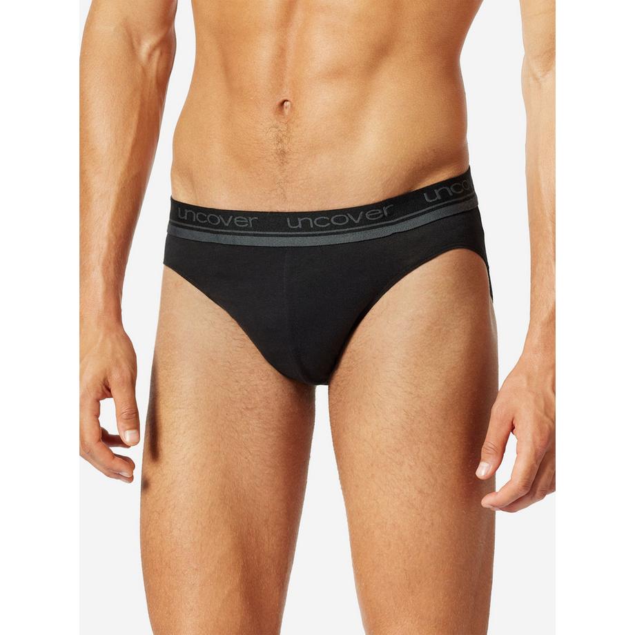 Uncover by Schiesser Slip Vestibilità Confortevole Cotone Confezione da 5  