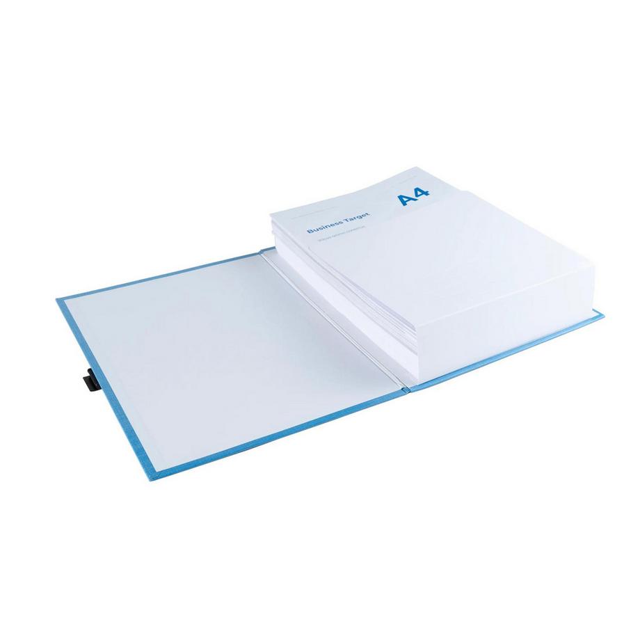 Exacompta Faldone N'Clip con patella e dorso estensibile fino a 13cm carta telata - 24x32cm - x 10  