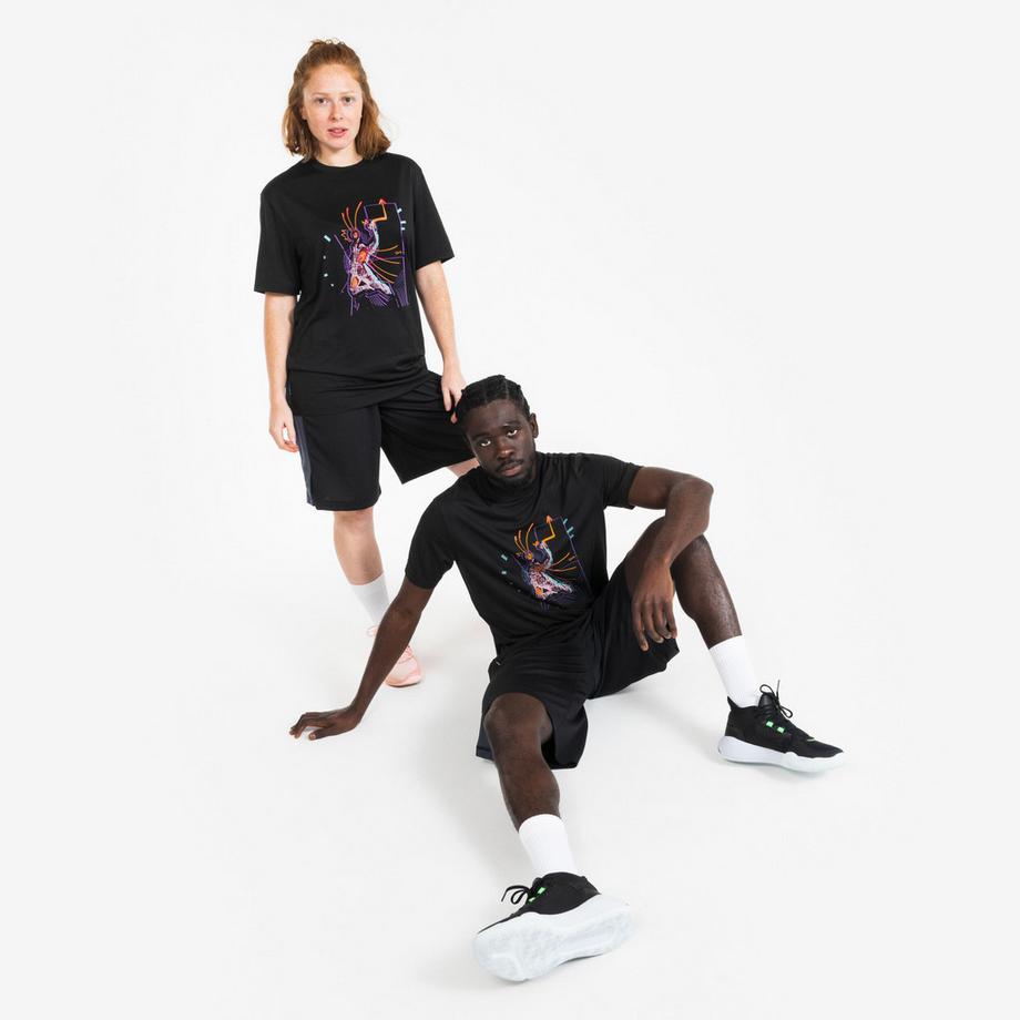 KIPSTA  T-shirt uomo basket poliestere 