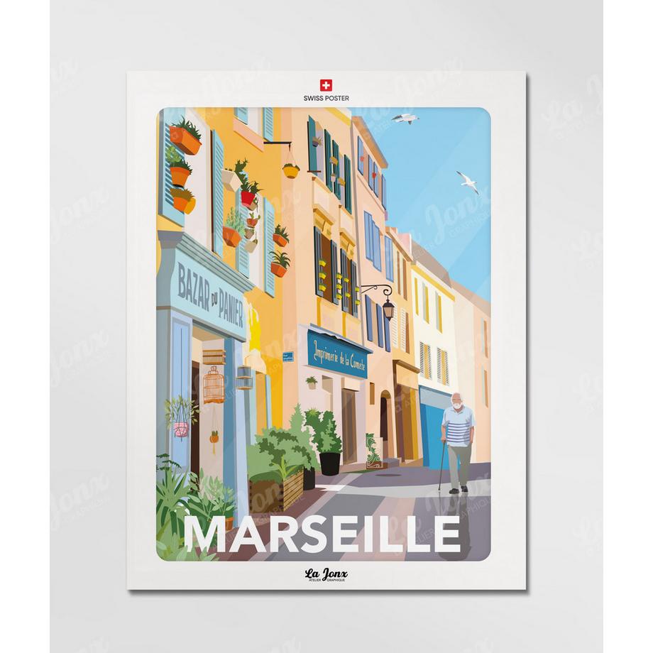 La-Jonx Affiche de Marseille  