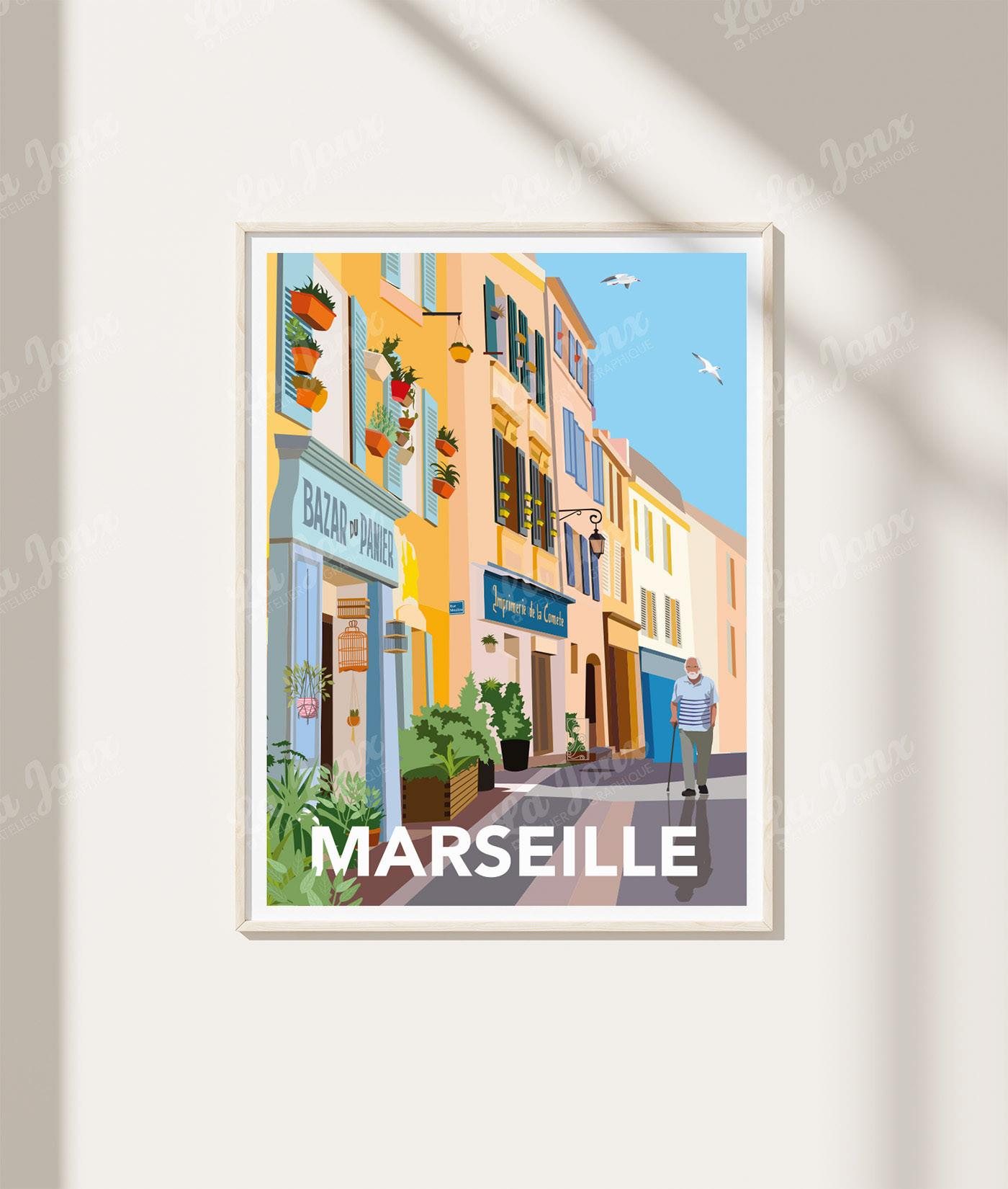 La-Jonx Affiche de Marseille  