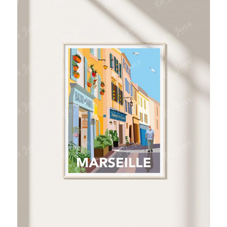 La-Jonx Affiche de Marseille  