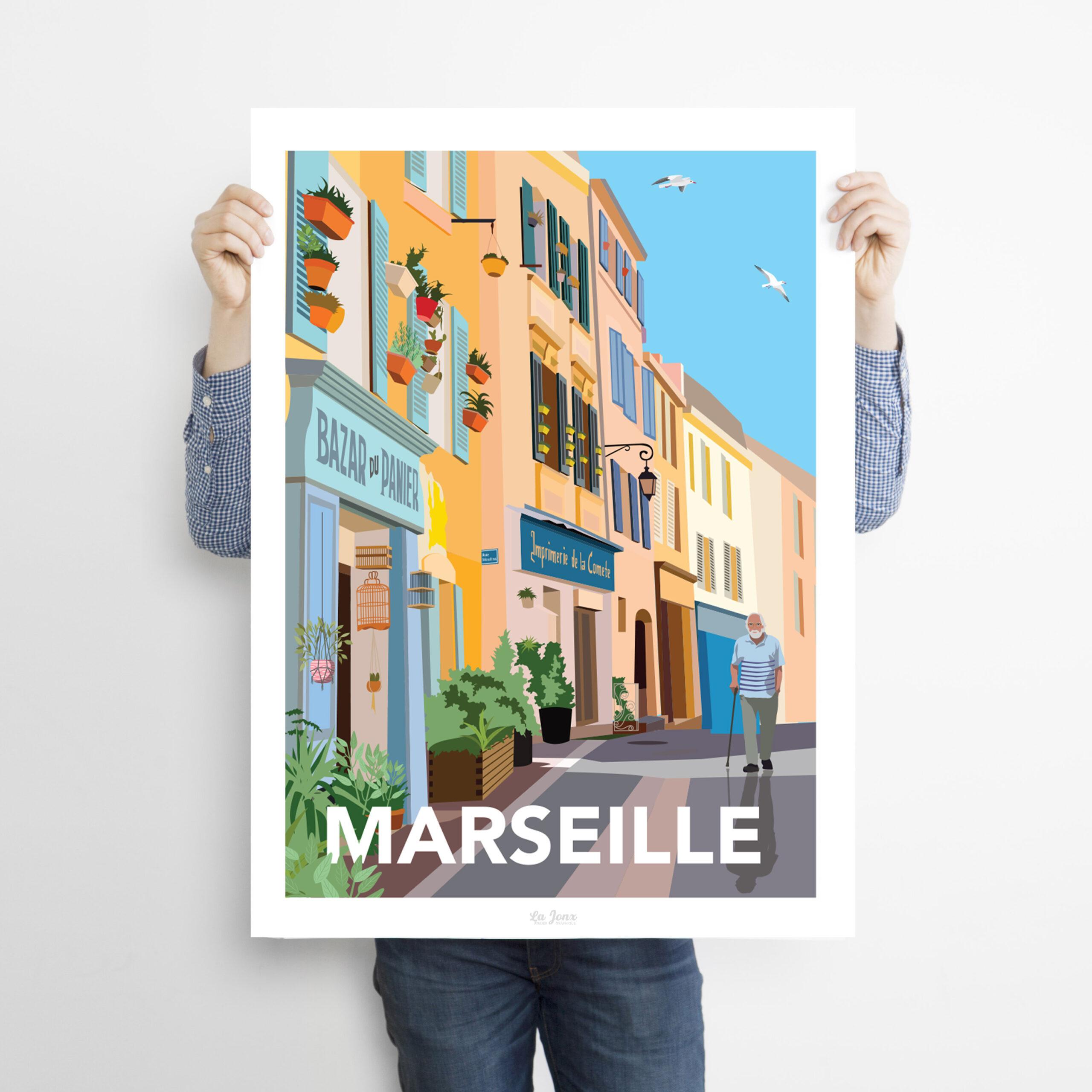 La-Jonx Affiche de Marseille  