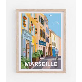 La-Jonx Affiche de Marseille  