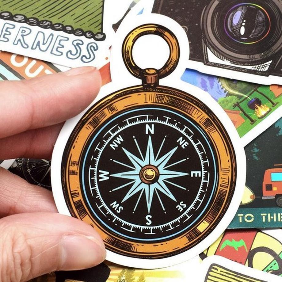 Gameloot Aufkleber, 50er-Pack - Leben im Freien  