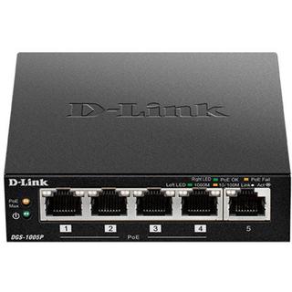 D-Link  5-Port Desktop Gigabit PoE+ Switch 