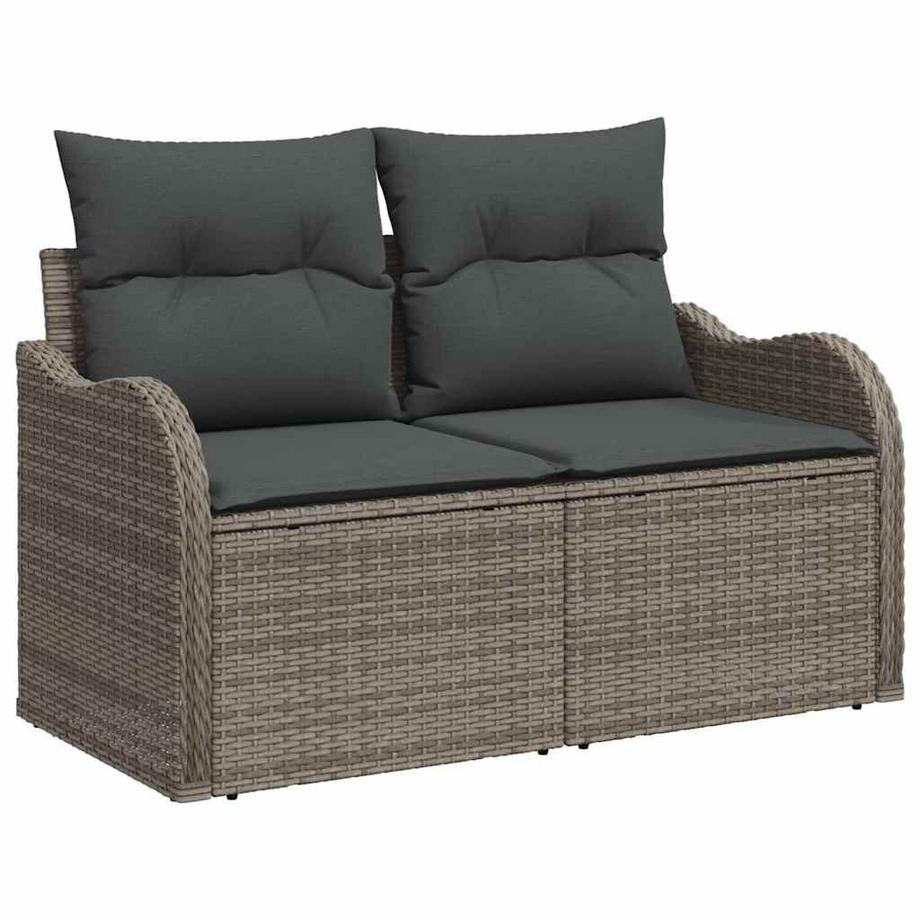 VidaXL Garten-sofa-set poly-rattan  