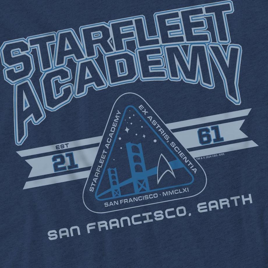 Star Trek Starfleet Academy Earth T-Shirt  
