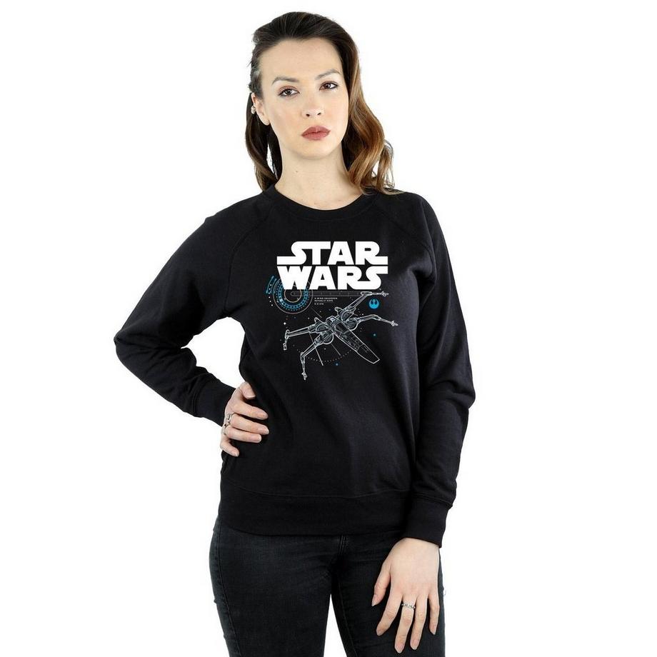 STAR WARS Star Wars The Last Jedi X-Wing Sweatshirt  