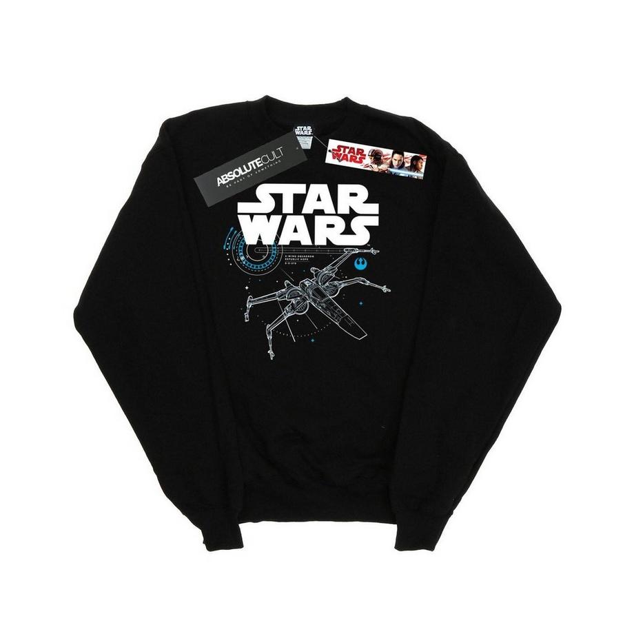 STAR WARS Star Wars The Last Jedi X-Wing Sweatshirt  