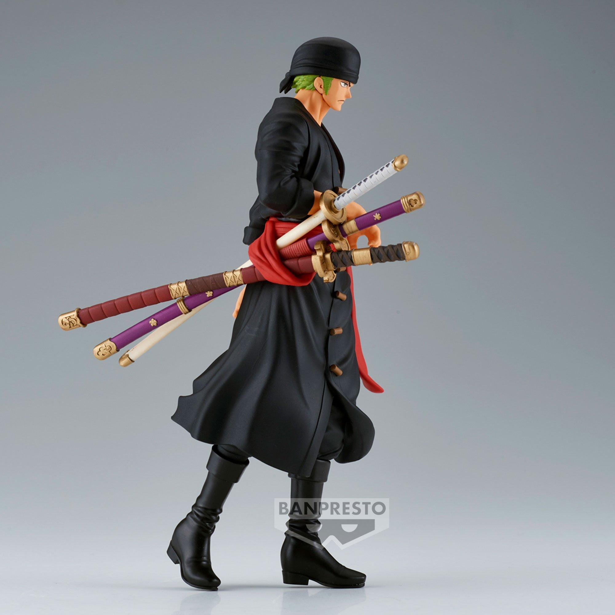 Banpresto  Figurine Statique - The Shukko - One Piece - Roronoa Zoro 