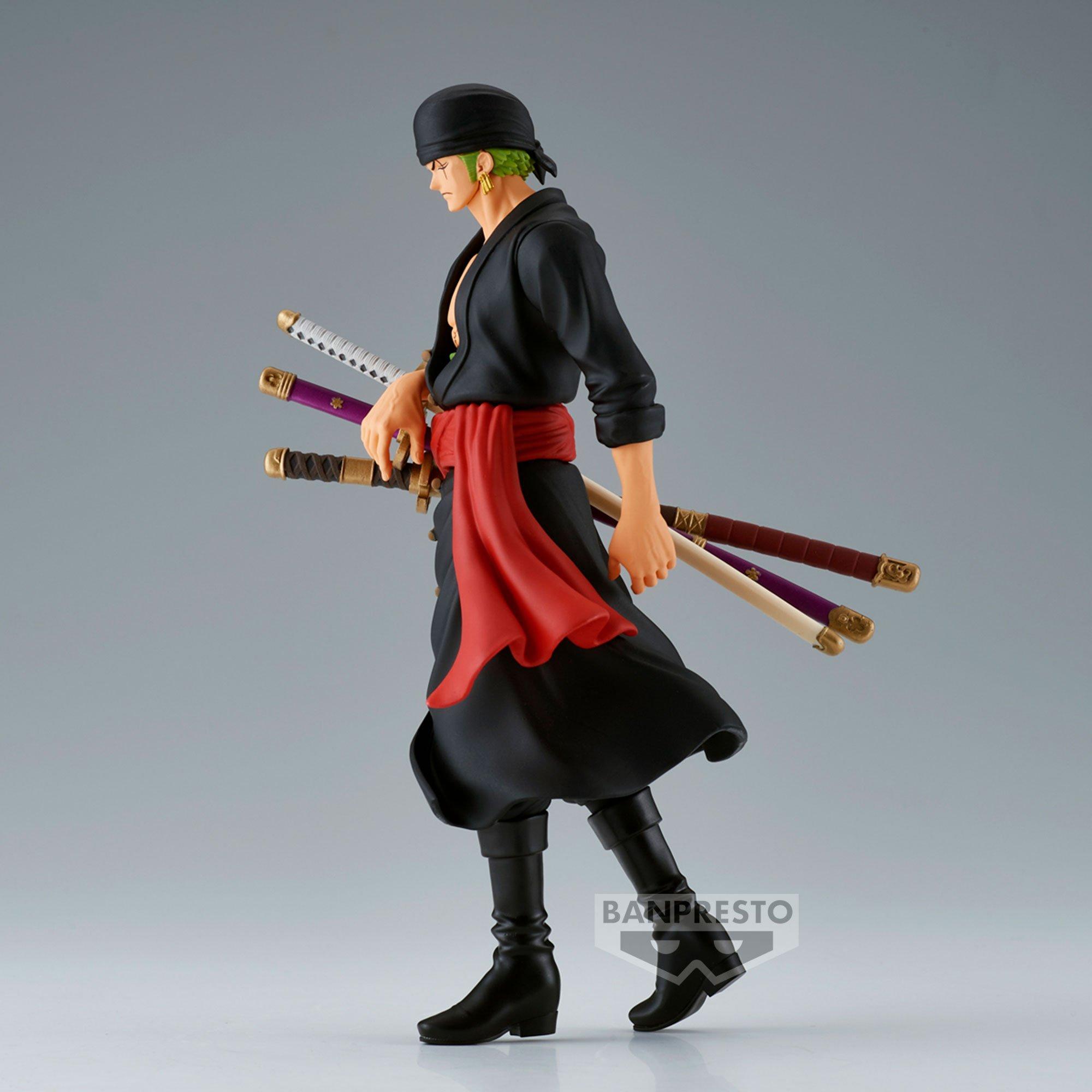 Banpresto  Figurine Statique - The Shukko - One Piece - Roronoa Zoro 