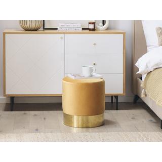 Beliani Pouf en Velluto Glamour SOPHIA  