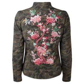 Joe Browns Tarnjacke mit Blumenmuster  