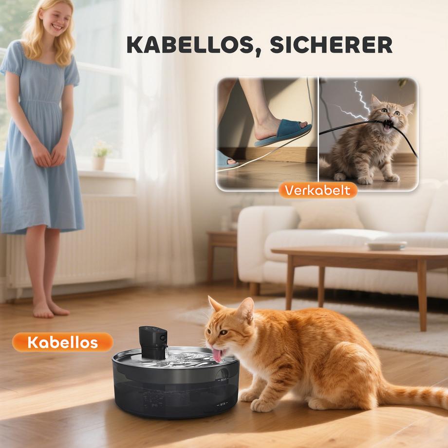 PawHut  Katzenbrunnen 