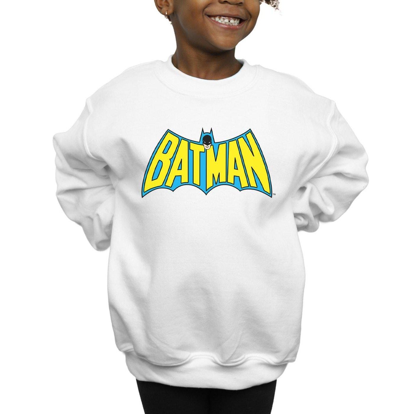 DC COMICS  Batman Retro Logo Sweatshirt 