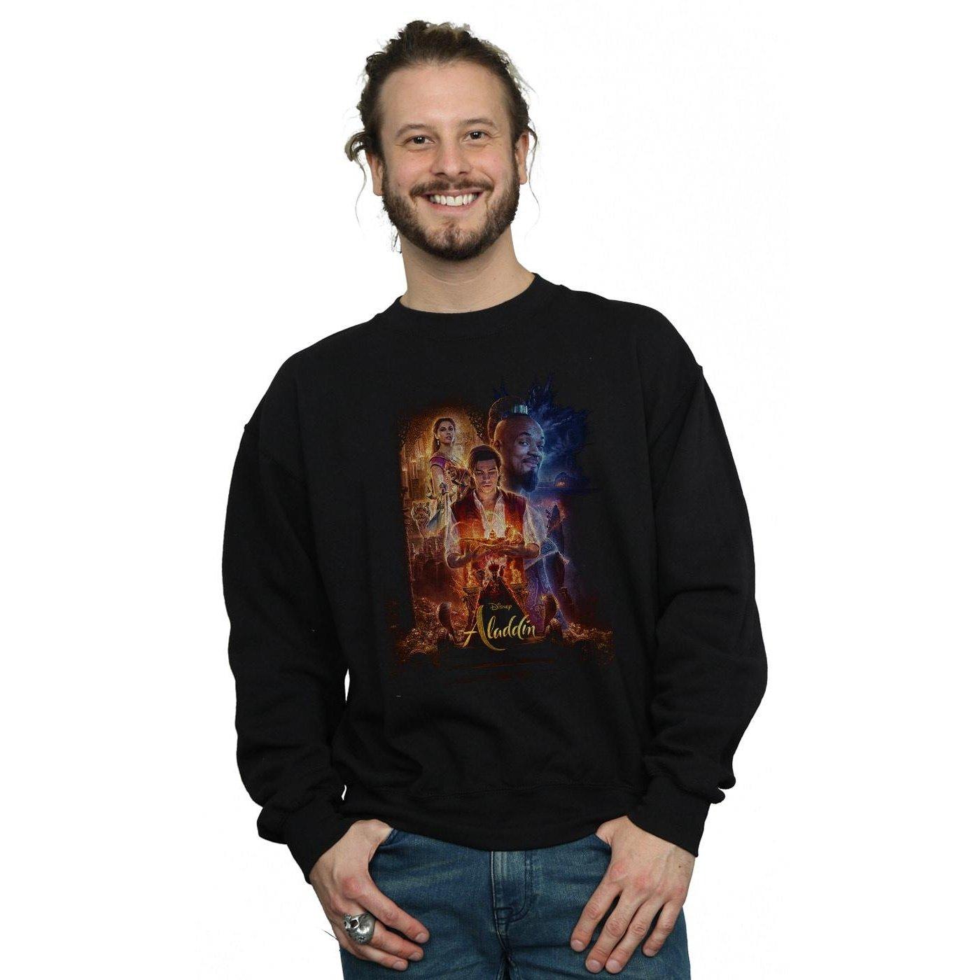 Disney  Aladdin Movie Poster Sweatshirt 