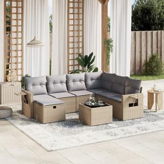 VidaXL Garten sofagarnitur poly-rattan  