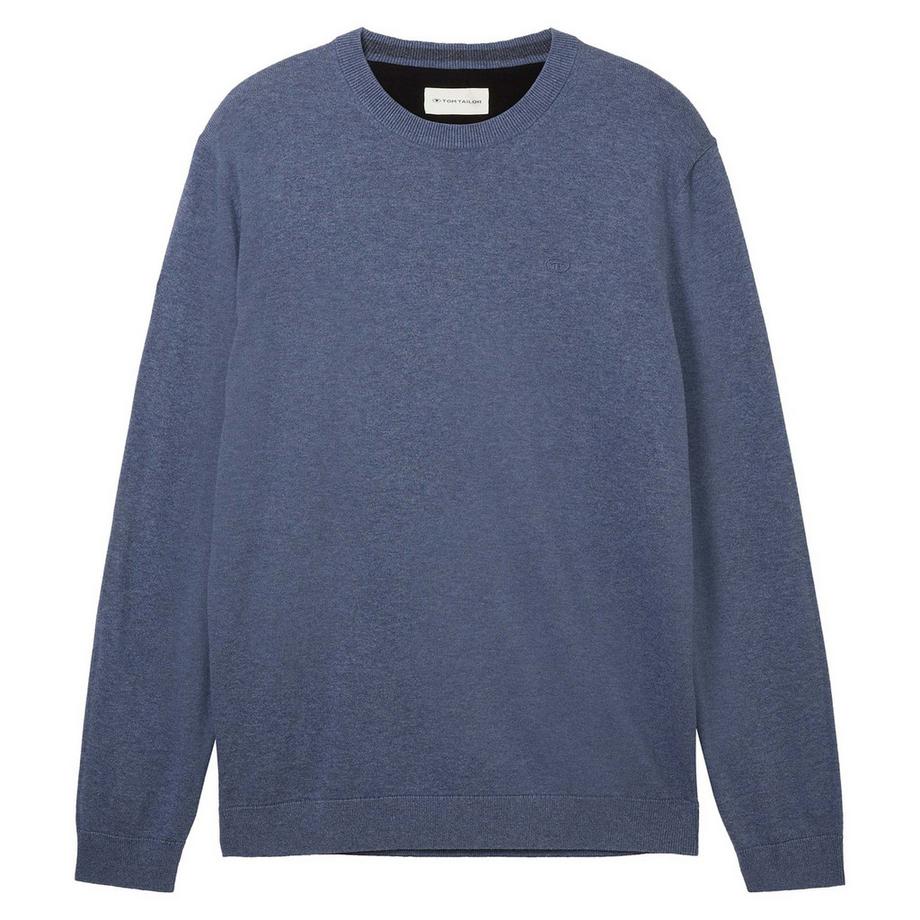 Maglione a maglia Uomini Confezione da 1 Vestibilità confortevole-Basic Crewneck Knit