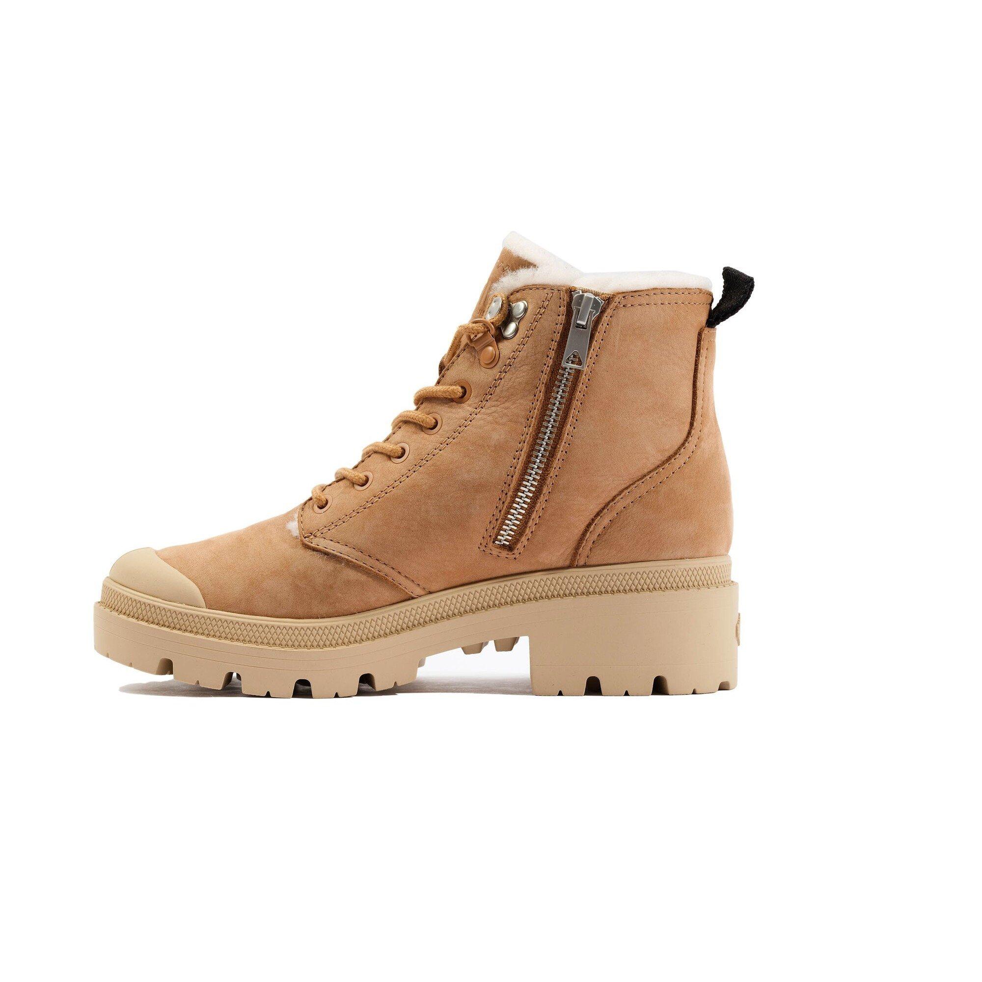 PALLADIUM  bottines pallabase nubuck zip wl 