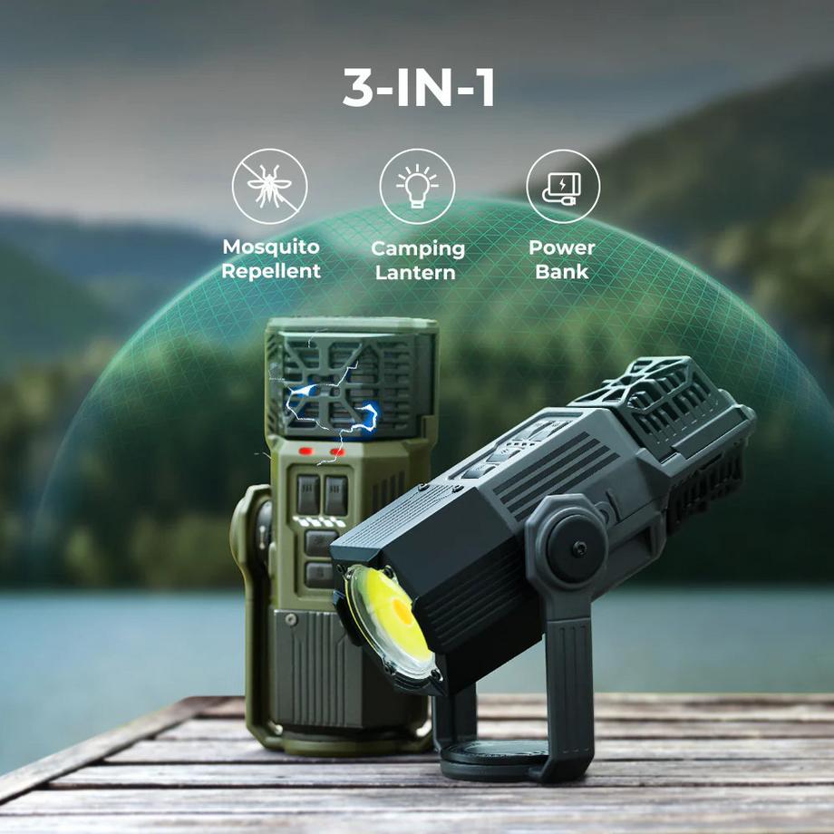 Flextail EVO REPELLER – 3-in-1 Outdoor-Mückenabwehr-Laterne  