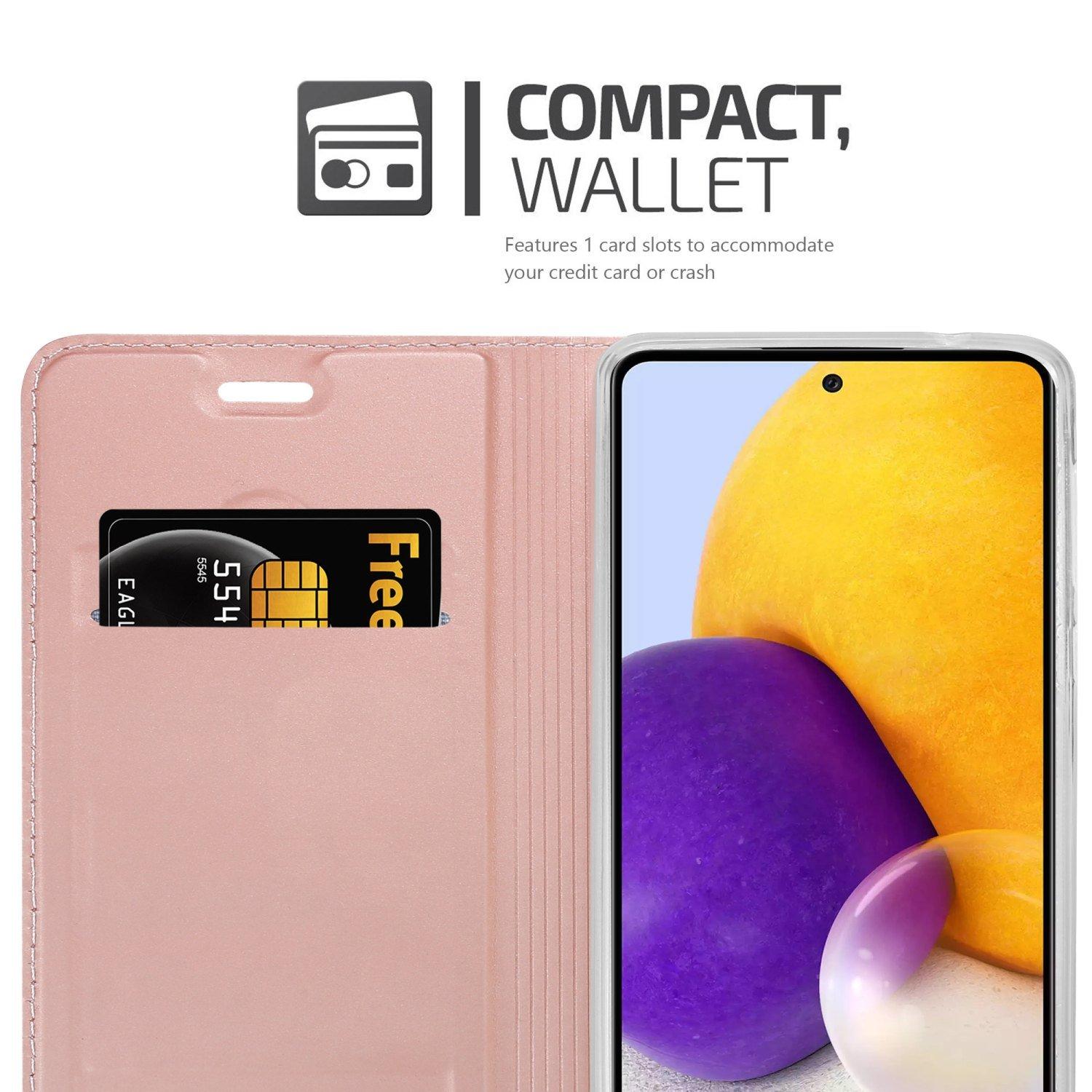 Cadorabo  Housse compatible avec Samsung Galaxy A73 5G - Coque de protection avec fermeture magnétique, fonction de support et compartiment pour carte 