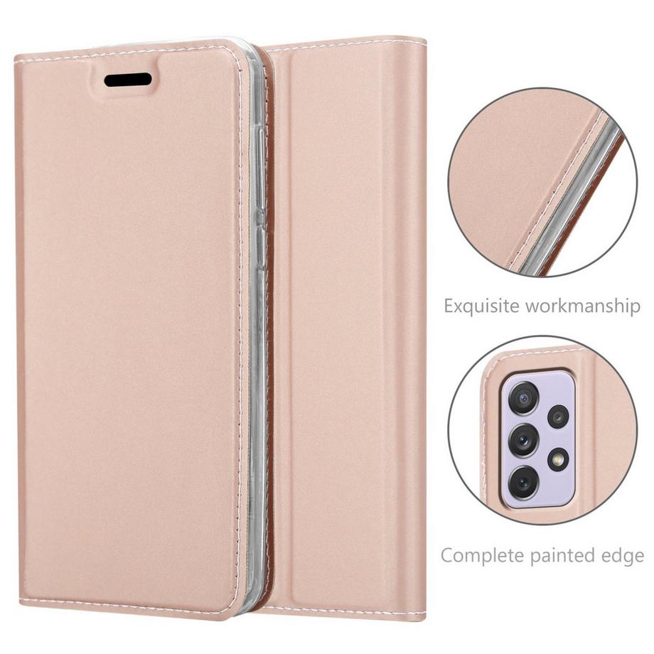 Cadorabo  Hülle für Samsung Galaxy A73 5G Magnetverschluss, Kartenfach 