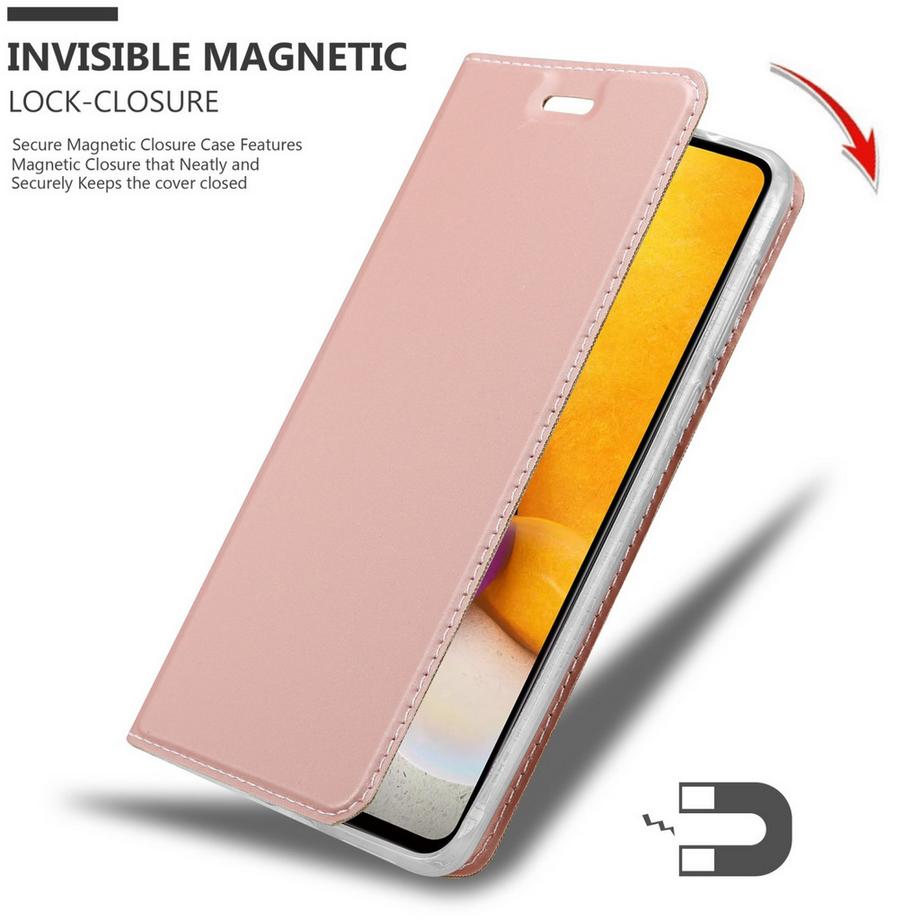 Cadorabo  Hülle für Samsung Galaxy A73 5G Magnetverschluss, Kartenfach 