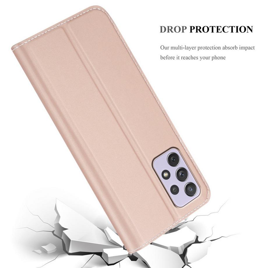 Cadorabo  Hülle für Samsung Galaxy A73 5G Magnetverschluss, Kartenfach 