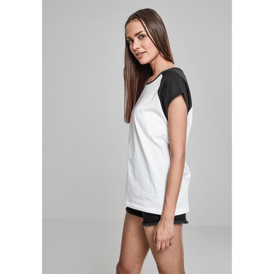URBAN CLASSICS T-Shirt Raglan Contrasté  