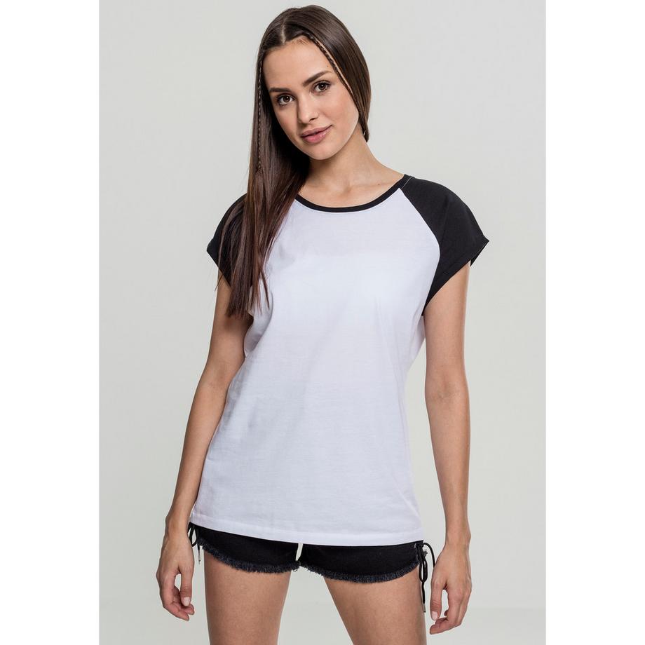 URBAN CLASSICS T-Shirt Raglan Contrasté  