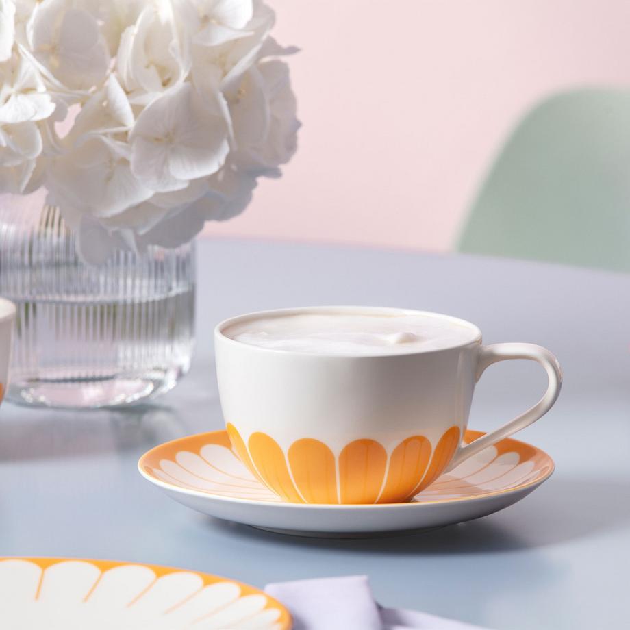 Villeroy&Boch Piattino per tazza da cappuccino Fleur soleil  