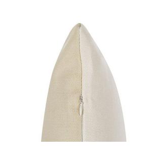 Beliani Dekokissen 2er Set aus Baumwolle Boho NIEREMBERGIA  