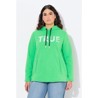 Ulla Popken  Hoodie, True, Kapuze, Kordel, Taschen, Langarm 