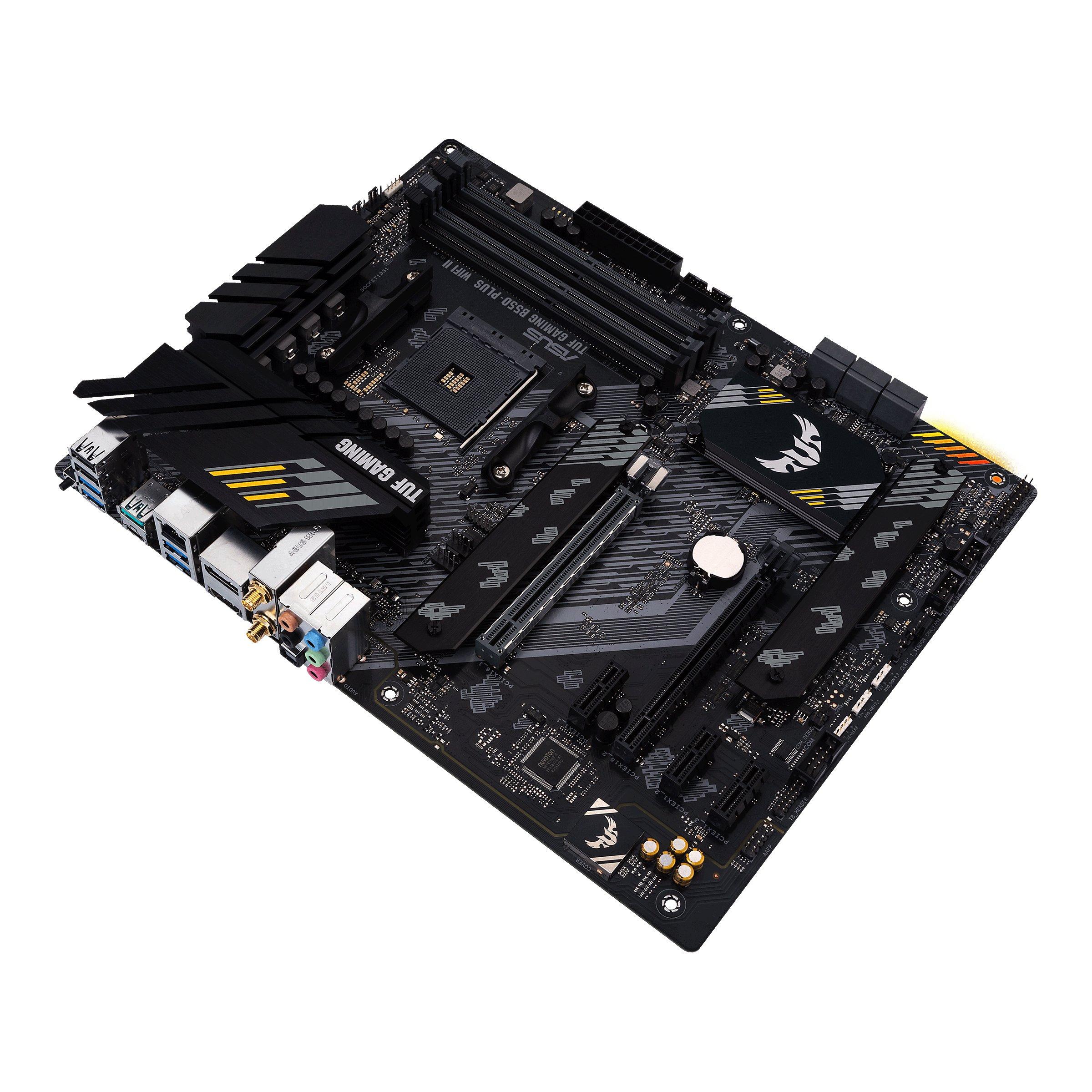 ASUS  TUF GAMING B550-PLUS WIFI II AMD B550 Emplacement AM4 ATX 