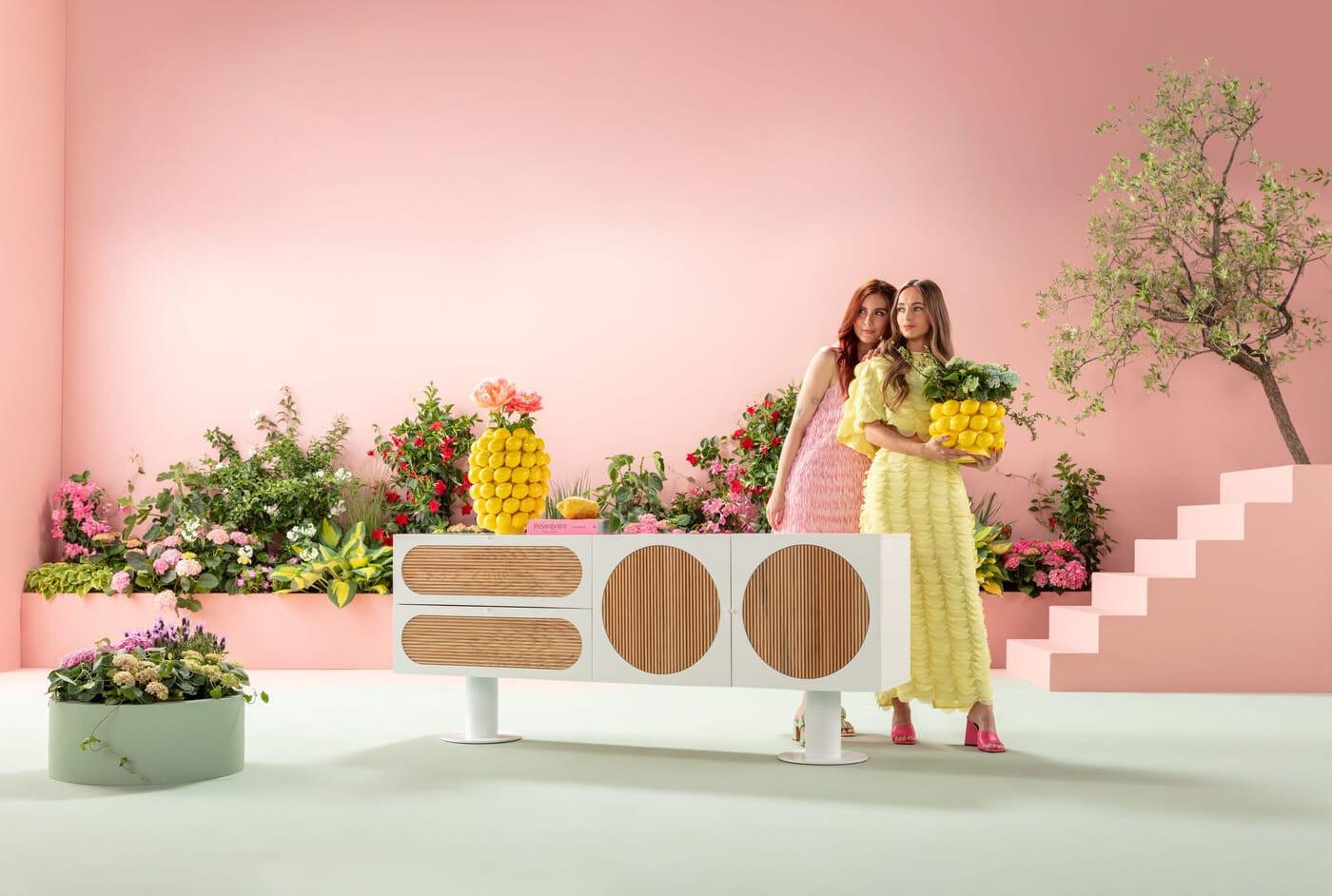 KARE Design Credenza Atomic white 183x76  