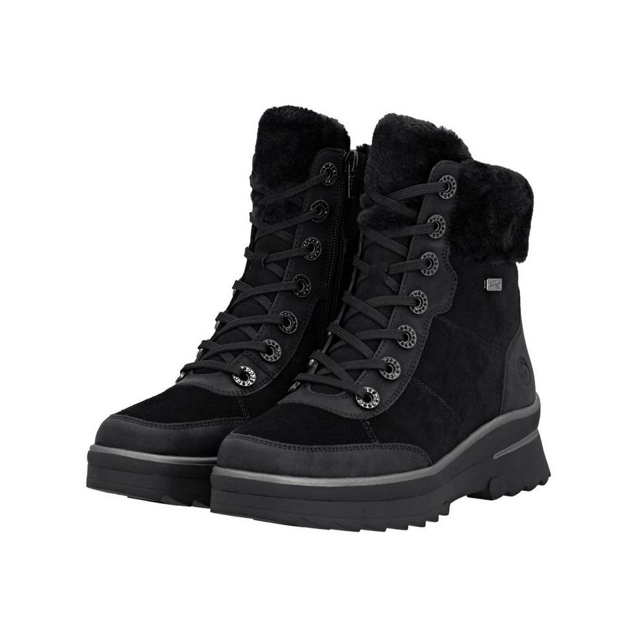 Remonte Bottines à lacets avec fermeture éclair intérieure  