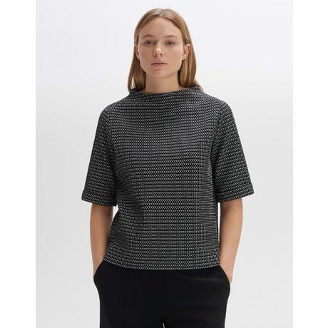 OPUS  Sweatshirt Gadeni structure gerader Schnitt 