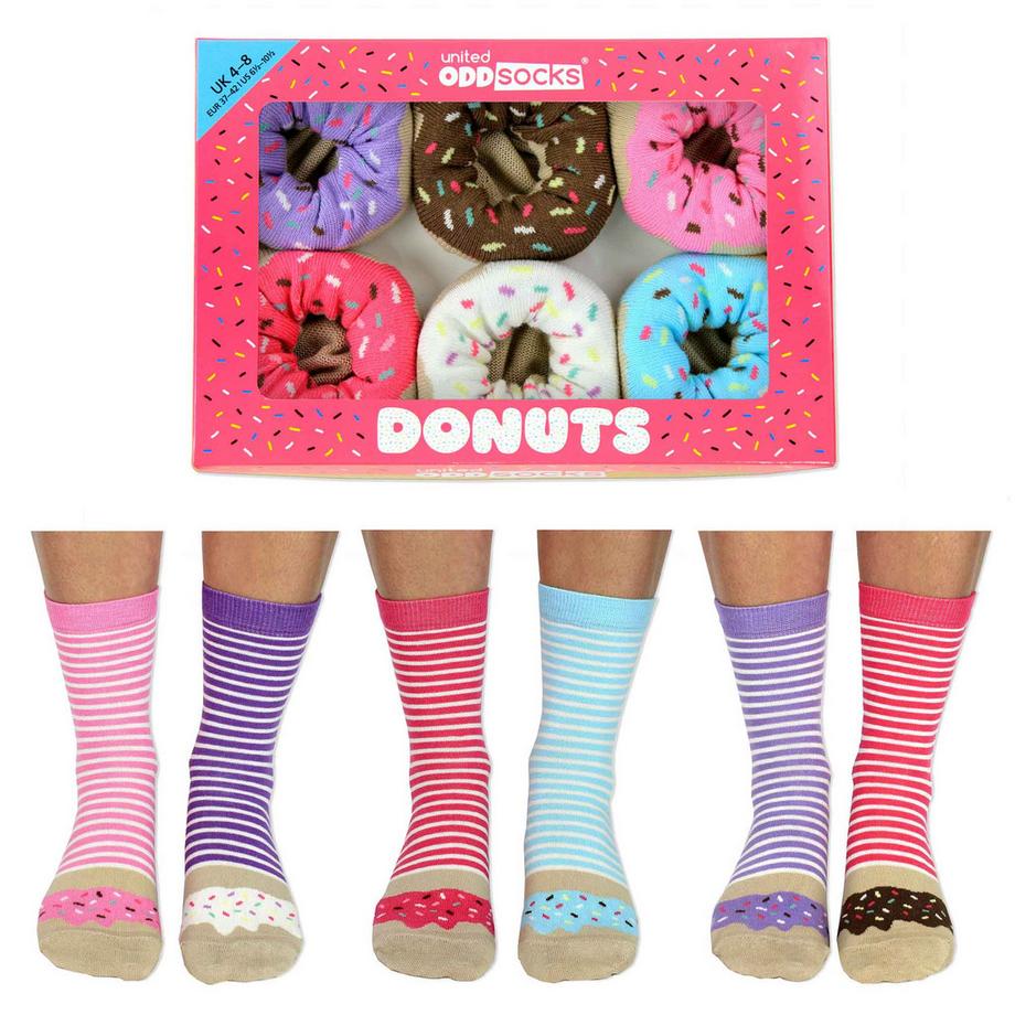 United OddSocks Odd Socks Polka Face Confezione da 3 Calze al Ginocchio  