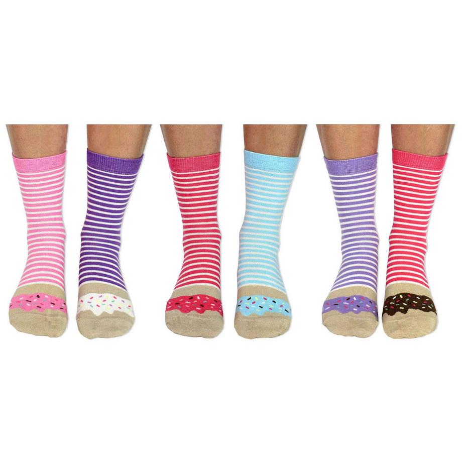 United OddSocks Odd Socks Polka Face Confezione da 3 Calze al Ginocchio  