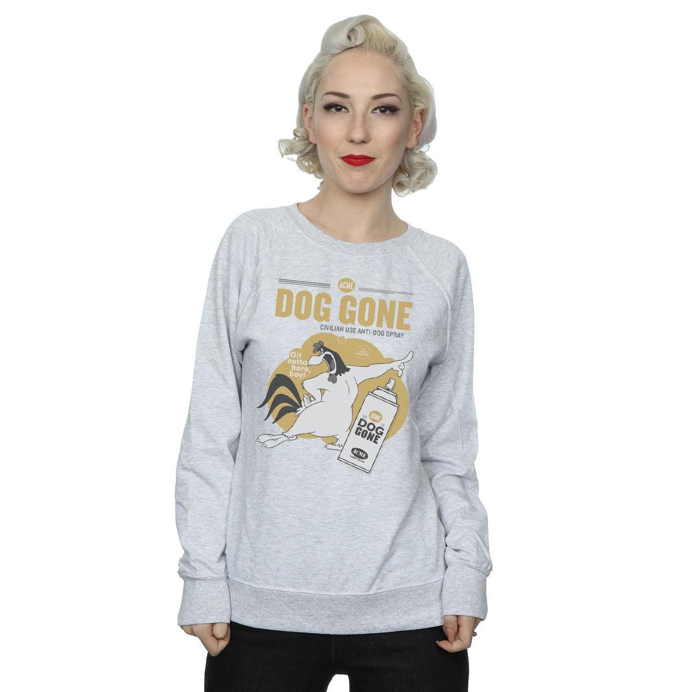 LOONEY TUNES Dog Gone Imprimé Sweatshirt Coupe Slim  