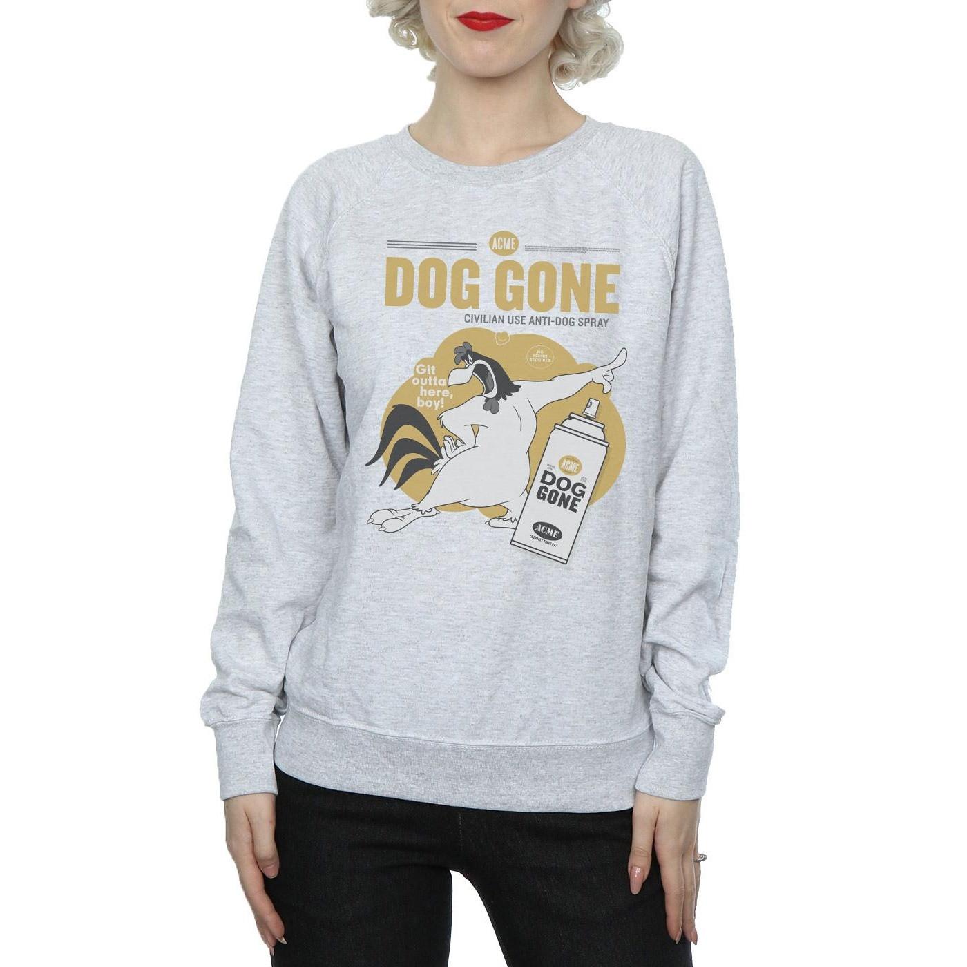LOONEY TUNES Dog Gone Imprimé Sweatshirt Coupe Slim  