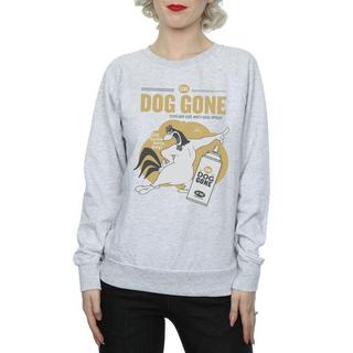 LOONEY TUNES Dog Gone Imprimé Sweatshirt Coupe Slim  